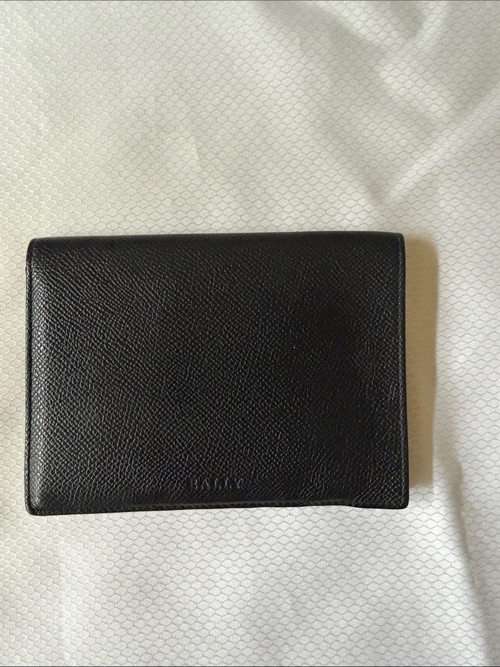 Bally Switzerland Passport Wallet  Black